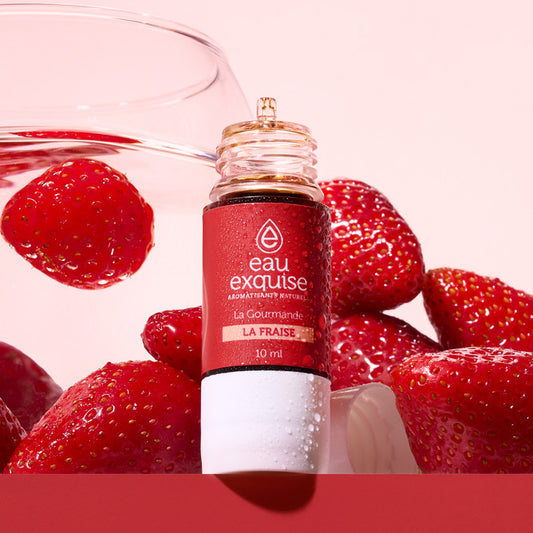 Aromatisant eau fraise framboise bio