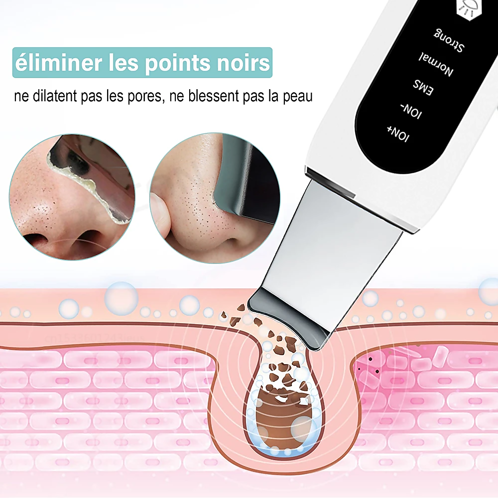 STELLAR - 5-Function EMS Lifting Exfoliator - Ultrasound & Photon Treatment