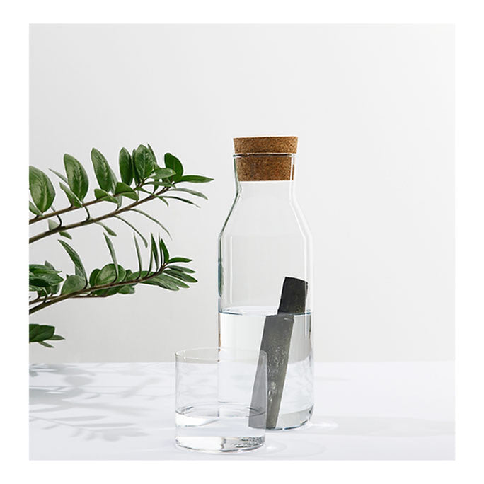 Lot de 3 charbons 100% français filtre à eau
