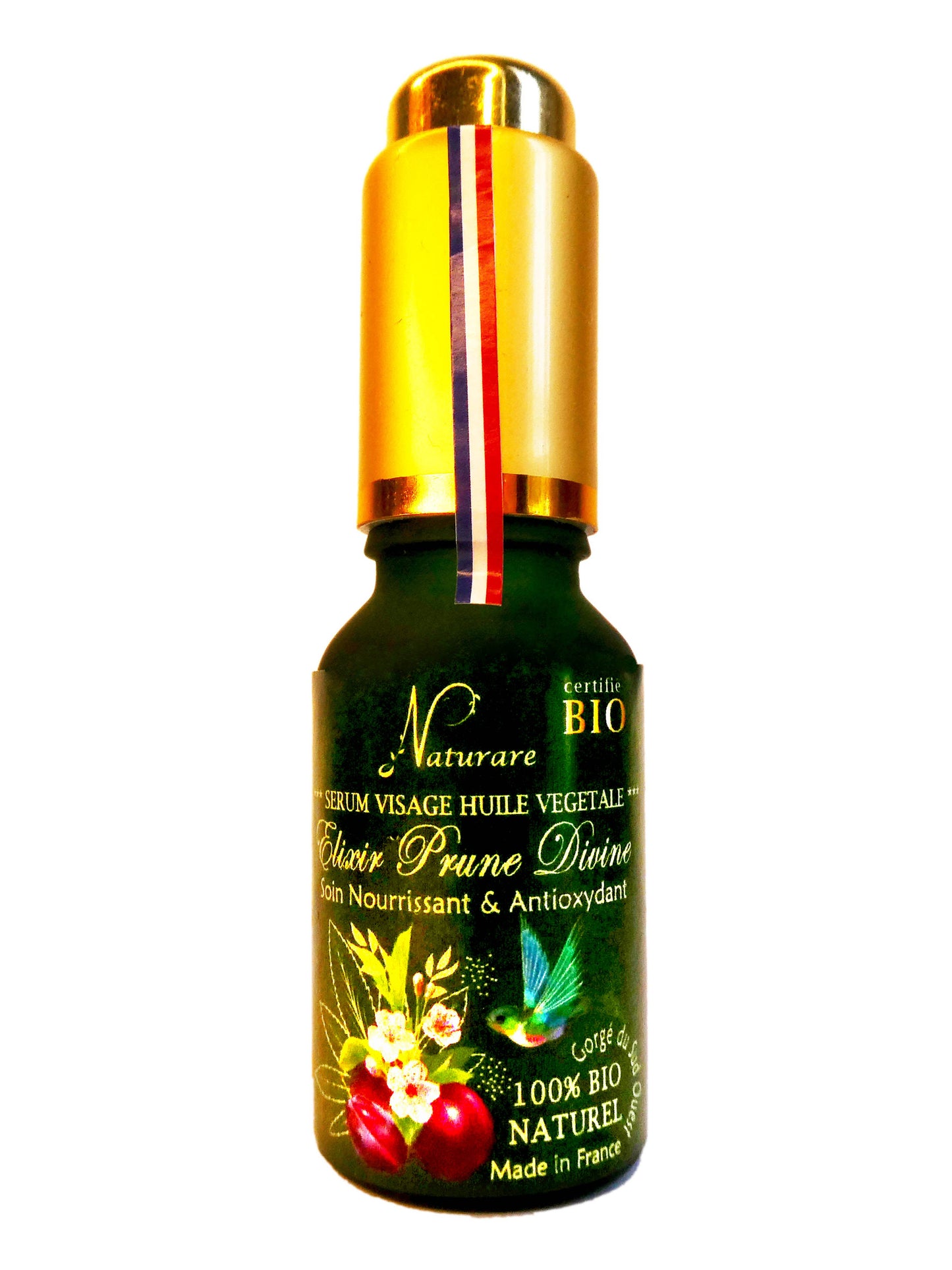 DROP - ELIXIR PRUNE DIVINE BIO - Sérum Huile Végétale, Complément Alimentaire