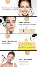 STELLAR - 5-Function EMS Lifting Exfoliator - Ultrasound & Photon Treatment