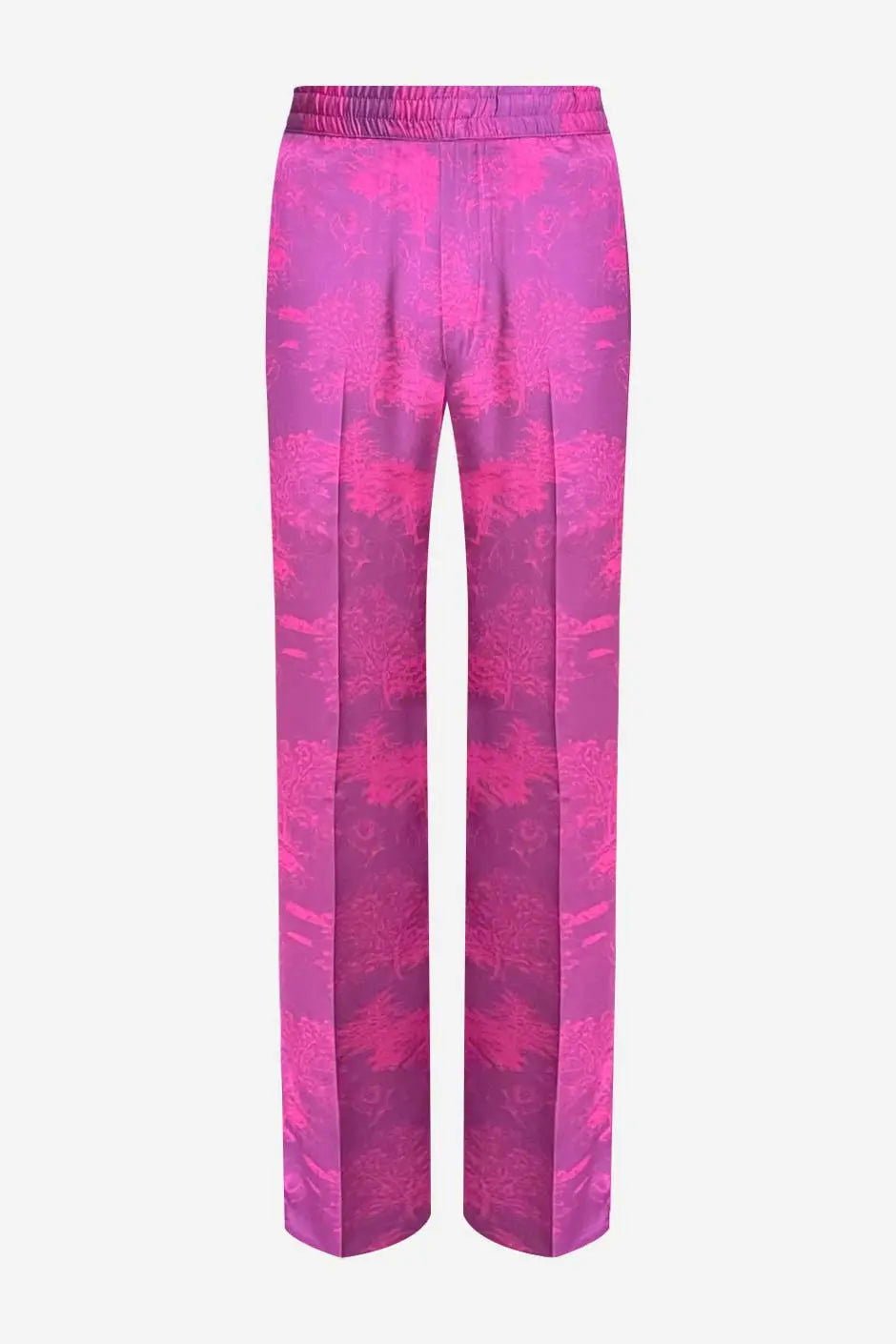 Pantalon en Soie 100% Imprimé Savane – Fabriqué en France – Erverte Paris
