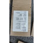 Badezimmer-Aufbewahrungsmöbel auf Rollen WC-Schrank Toilettenregal offenes Regal 2 Schubladen 16 x 52 x 71,5 cm Eiche
