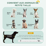 Cage pour chien cage de transport pour chien pliable avec 2 portes plateau amovible coussin lavable 75x48,5x53cm noir
