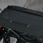 Déambulateur 4 Roues Pliable en Aluminium, Hauteur Réglable 6 Positions, Freins Doubles, Rangement, 64x67x92cm, Rouge