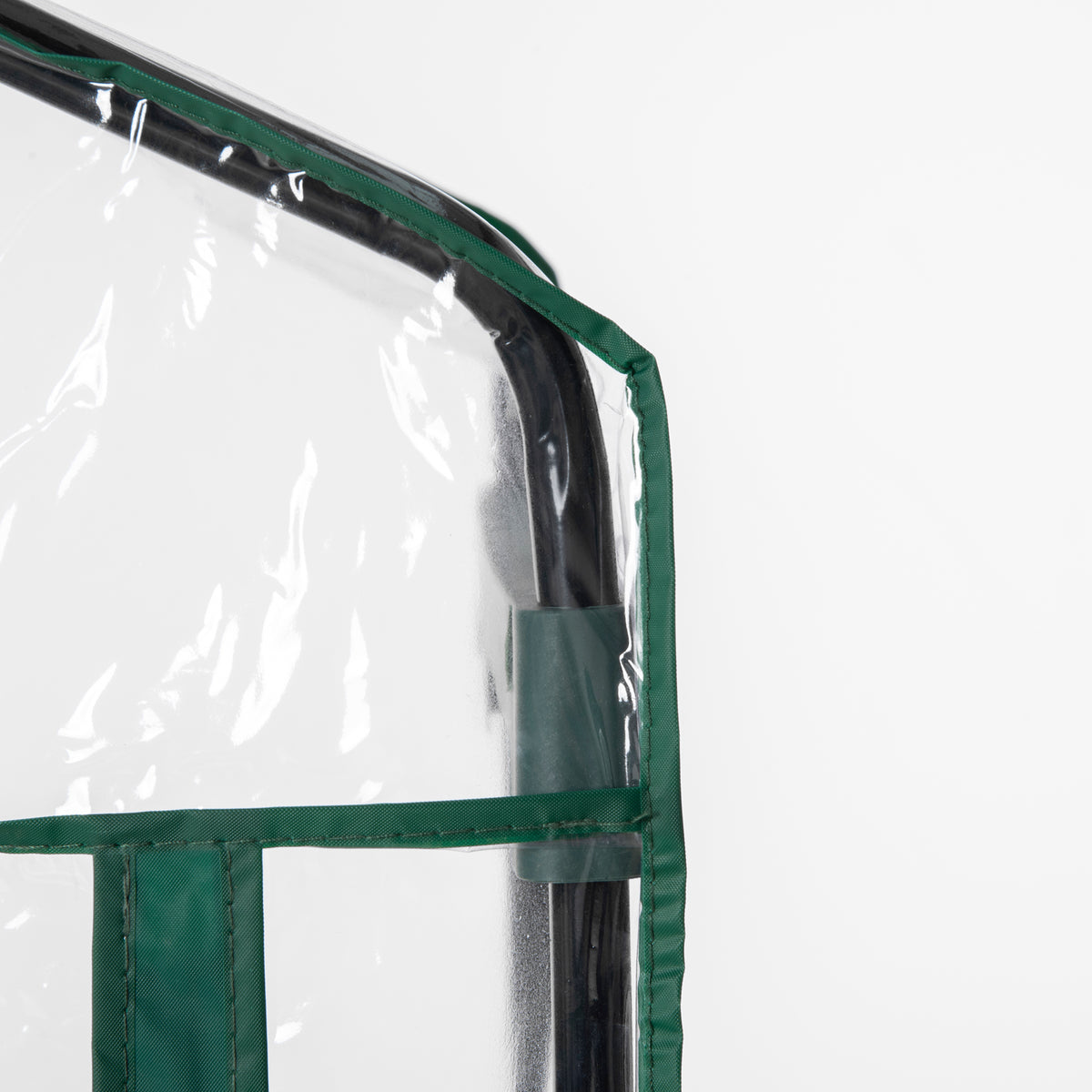 Serre de jardin PVC avec étagères 5 niveaux, serre de balcon, bâche renforcée 135 g/m², châssis en acier, porte zippée enroulable, pour légumes plantes fleurs, 69 x 49 x 193 cm, transparent