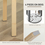 Ensemble de 4 Tabourets Empilables Modernes, Tabourets Ronds sans Dossier avec Assise Rembourrée, 40 x 40 x 45 cm, Kaki