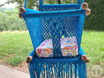 hamac bebe macrame celeste 1 1