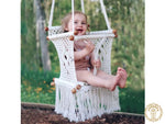 hamac bebe macrame ecru 2