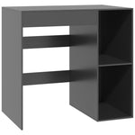 Mueble para lavadora, armario para lavadora y secadora con 2 compartimentos abiertos, 96 x 60 x 90,5 cm, negro