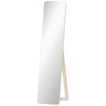 Espejo de pie y de pared rectangular dim. 37L x 43a x 156Al cm madera natural