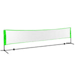 Set completo 3 in 1 per badminton, pickleball e pallavolo, giochi sportivi da esterno con rete ad altezza regolabile
