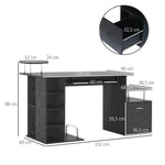 Luxe Parc enclos modulable pour Chien 8 Panneaux Porte verrouillable Acier époxy Noir