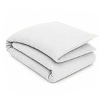 housse edredon 150 x 150 GOTS coton bio blanc