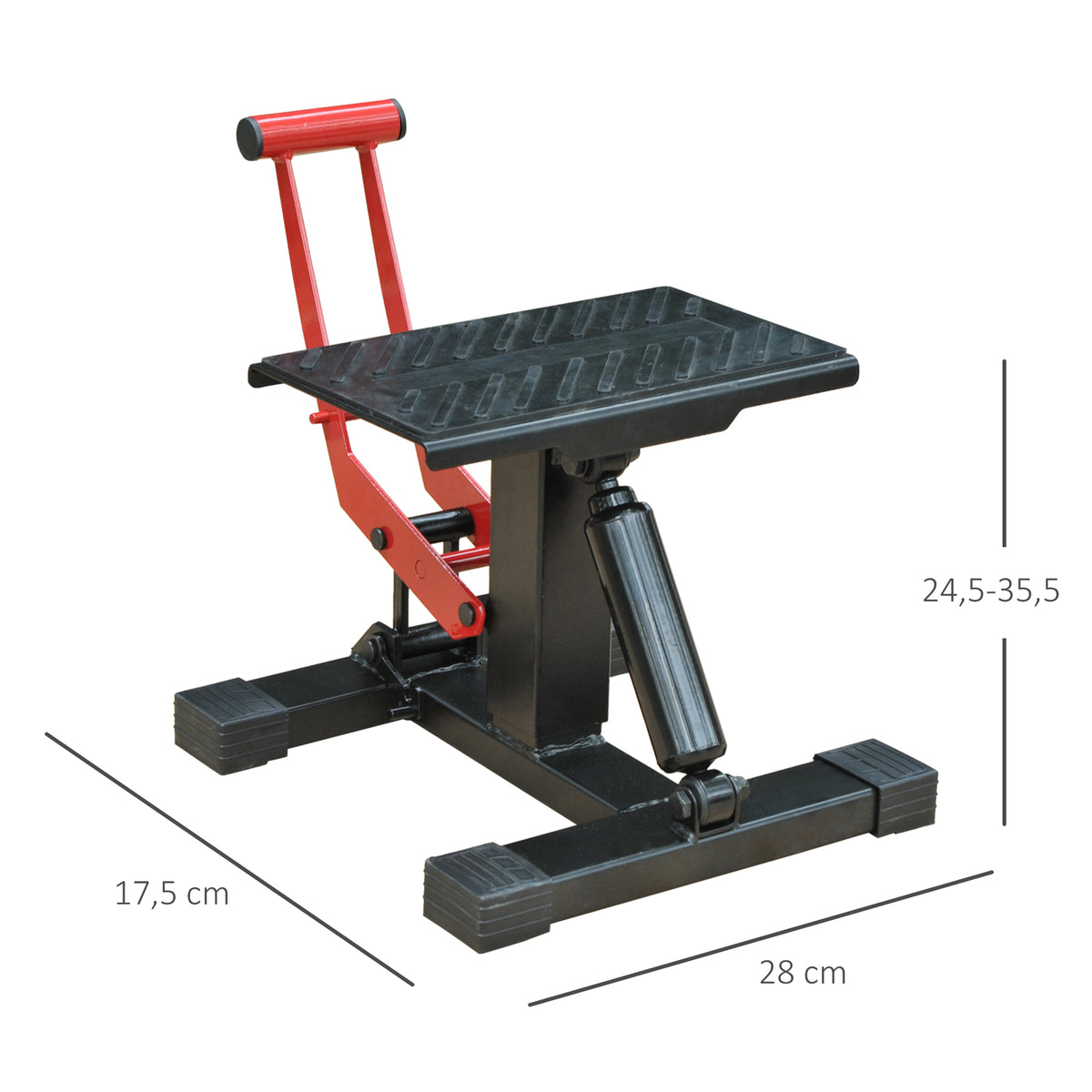 Universele verstelbare motorstandaard hydraulische krik motorcrossstandaard schokdemper 150kg belasting