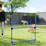 Agility sport pour chiens set de 4 obstacles professionnels avec système de maintien au sol sac transport fourni