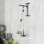 Poulie musculation maison, cable machine musculation exercices de flexion des biceps, des triceps et des bras