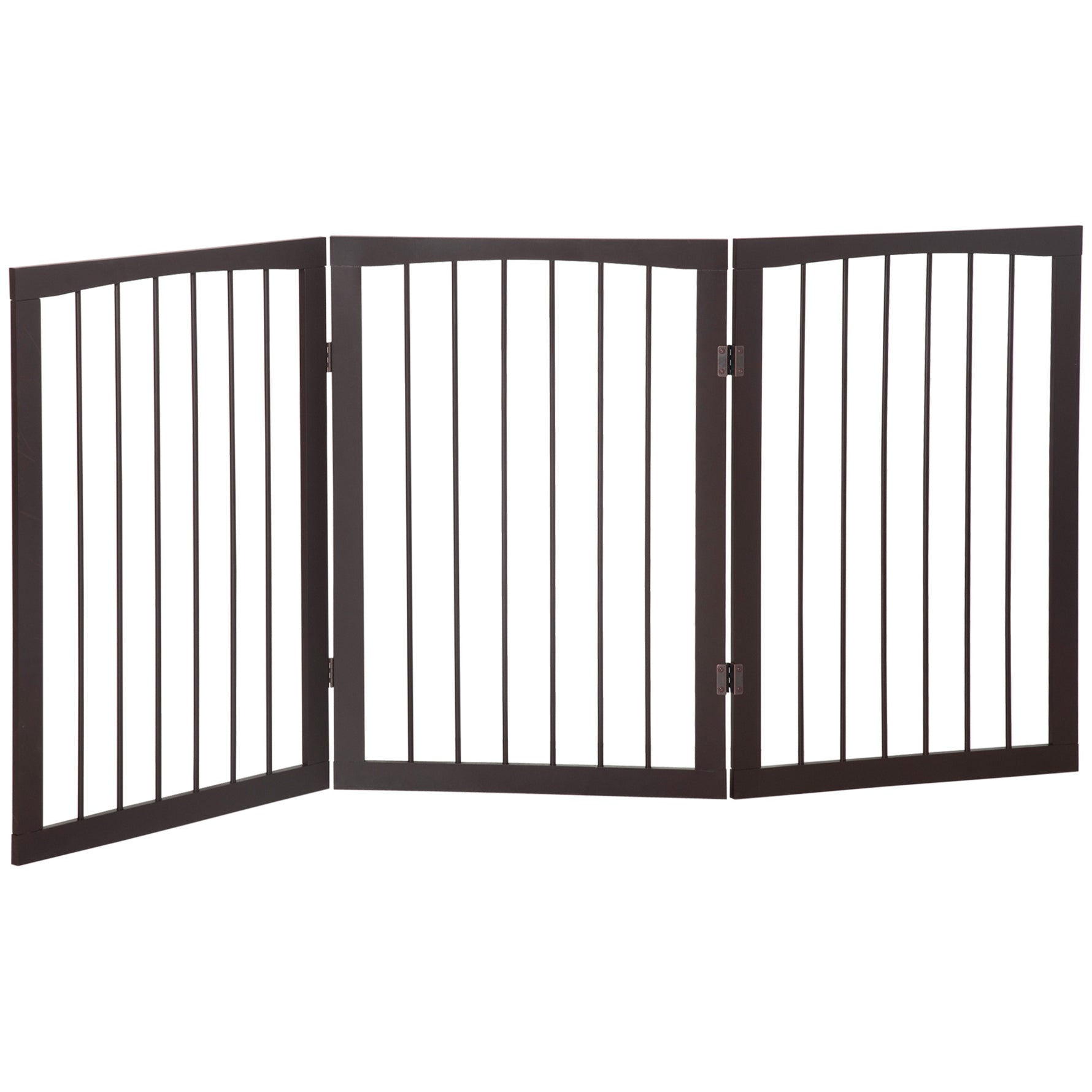 Barrière modulable pliable barrière de sécurité 160L x 76H cm MDF