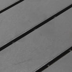 Quadrotte - Piastrelle per terrazza - Set da 9 - a incastro, installazione molto semplice - Quadrotte in plastica composita effetto legno nero