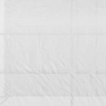 Serre de Jardin adossée avec Étagères 3 Niveaux, Petite Serre de Balcon en Bâche PE 140 g/㎡ 300 x 150 x 213 cm, blanc