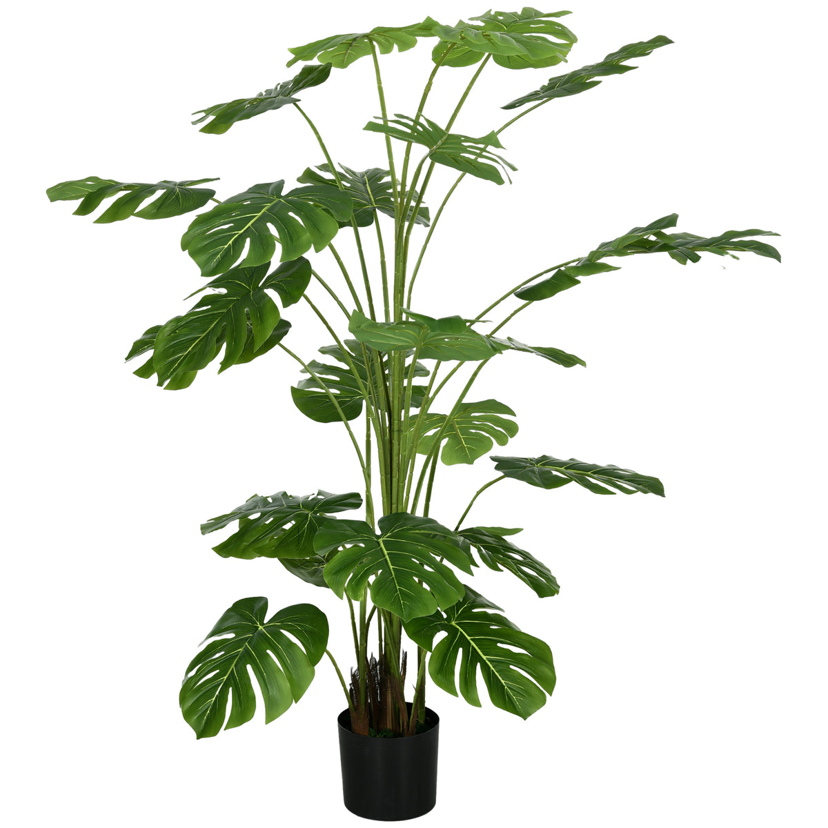 Plante artificielle arbre artificiel monstera deliciosa avec pot inclus hauteur 180 cm intérieure vert