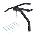 Support sac de boxe fixation sac de frappe barre de traction intégrée charge max. 130 Kg acier noir