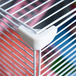 Cage pour hamster et gerbille à 5 étages, habitat sécurisé en grillage métallique avec tunnels, roue, maison et échelles, 46 x 30 x 58 cm, vert