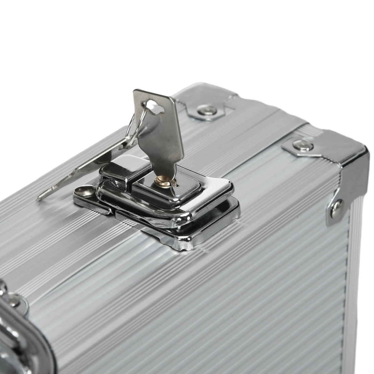 Mallette de Poker Coffret de Poker Complet avec 500 jetons 5 dés 2 Jeux de Cartes 3 boutons 1 Tapis en Feutre