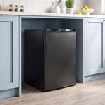 Mini Congelatore 59 L, Piccolo Congelatore Compatto Silenzioso a Libera Installazione, Porta Reversibile, Temperatura Regolabile, Nero