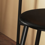 Ensemble table de bar avec 2 tabourets et étagères de rangement pour salle à manger, cuisine, gris et noir