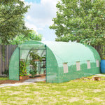 Serre de Jardin Tunnel en Métal Vert