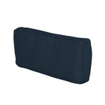 Lot de 14 Housses de Rechange Coussins Salon de Jardin - 6 Housses Coussin d'assise, 8 Housses Coussin Dossier Bleu