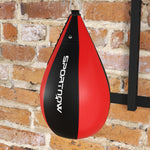 Plateforme murale avec poire de vitesse sac de frappe pour entraînement de boxe, hauteur ajustable pivotant à 360°