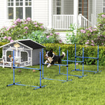 Agility sport pour chiens set de 4 obstacles professionnels avec système de maintien au sol sac transport fourni