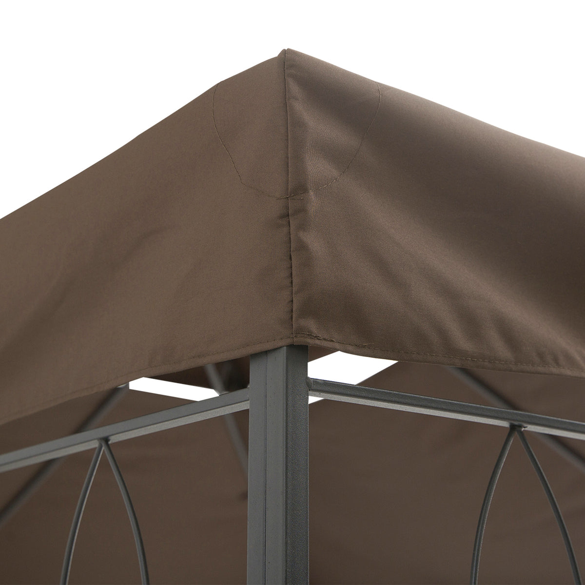 Toldo de repuesto para cenador marrón 3 x 4 m