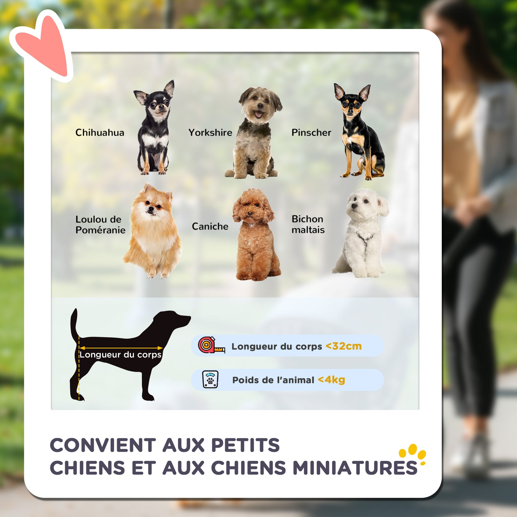 Poussette buggy pliable chien chat panier rangement porte-gobelets tissu 300D Oxford imperméable 4 roues rouge