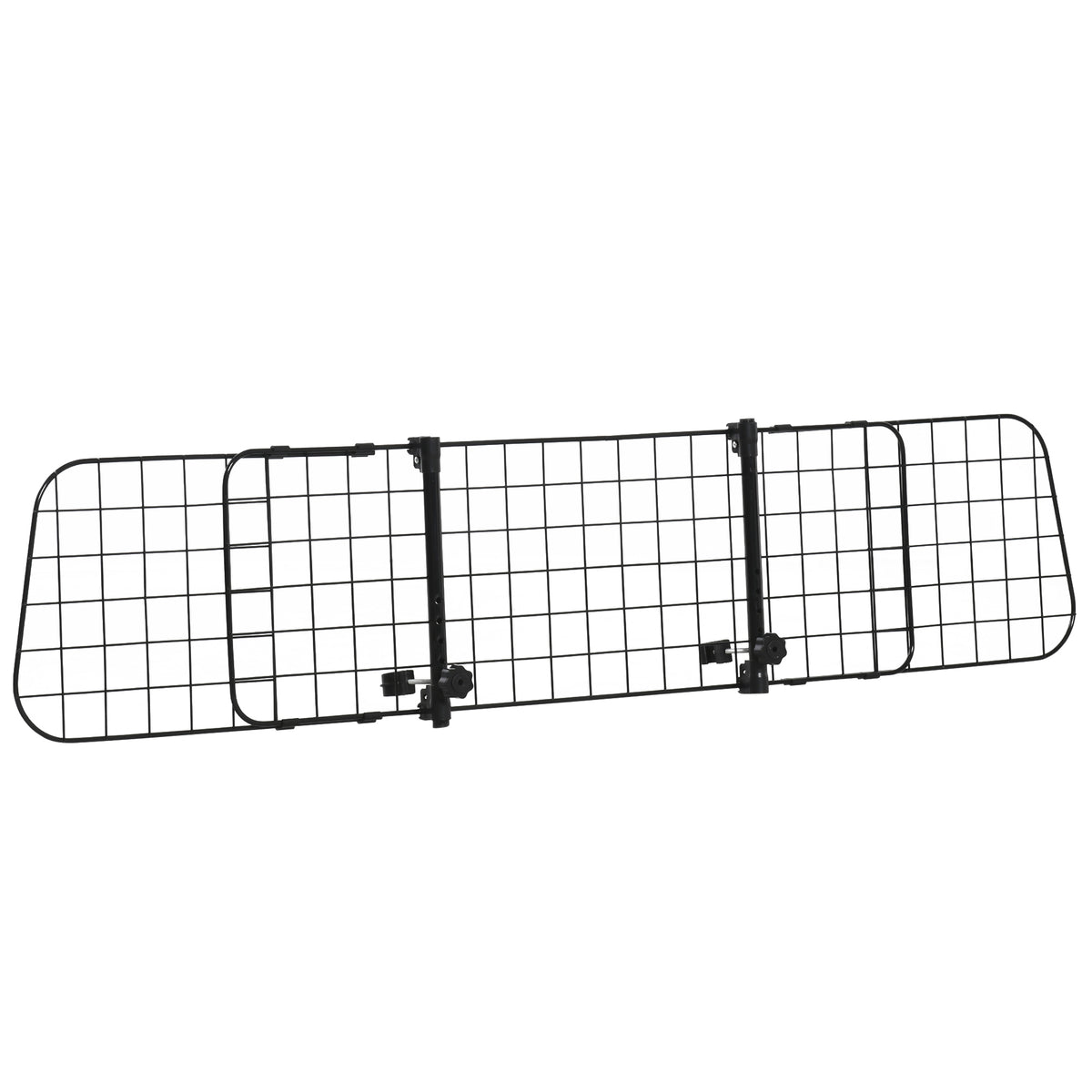 Grille de séparation voiture universelle pour chien, barrière de protection adaptée aux SUV et aux sièges auto, largeur réglable sans outils, installation facile, noir