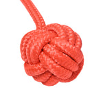 Percorso a ostacoli ninja per bambini, 30 accessori e borsa per il trasporto, 10 m di slackline blu nero rosso