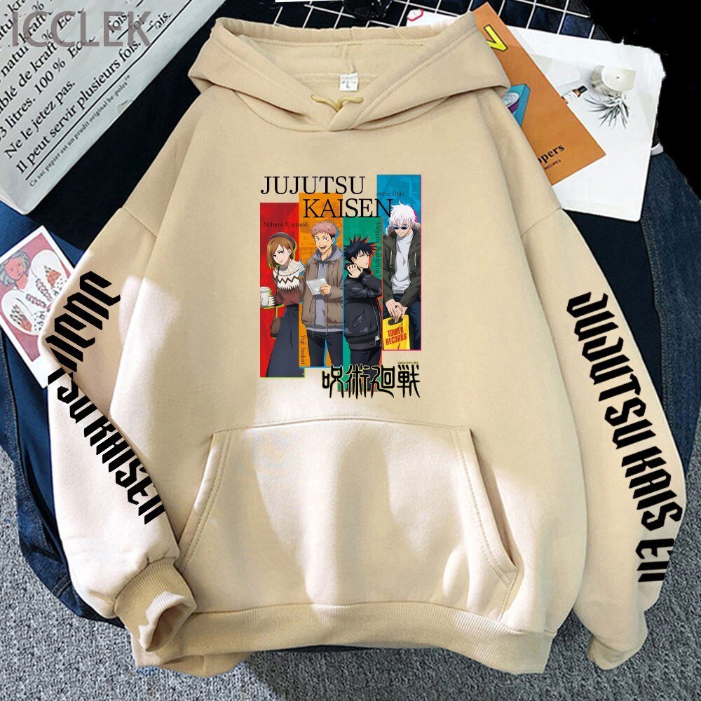 Sweat à Capuche Jujutsu Kaisen – Équipe Gojo Style Nuit