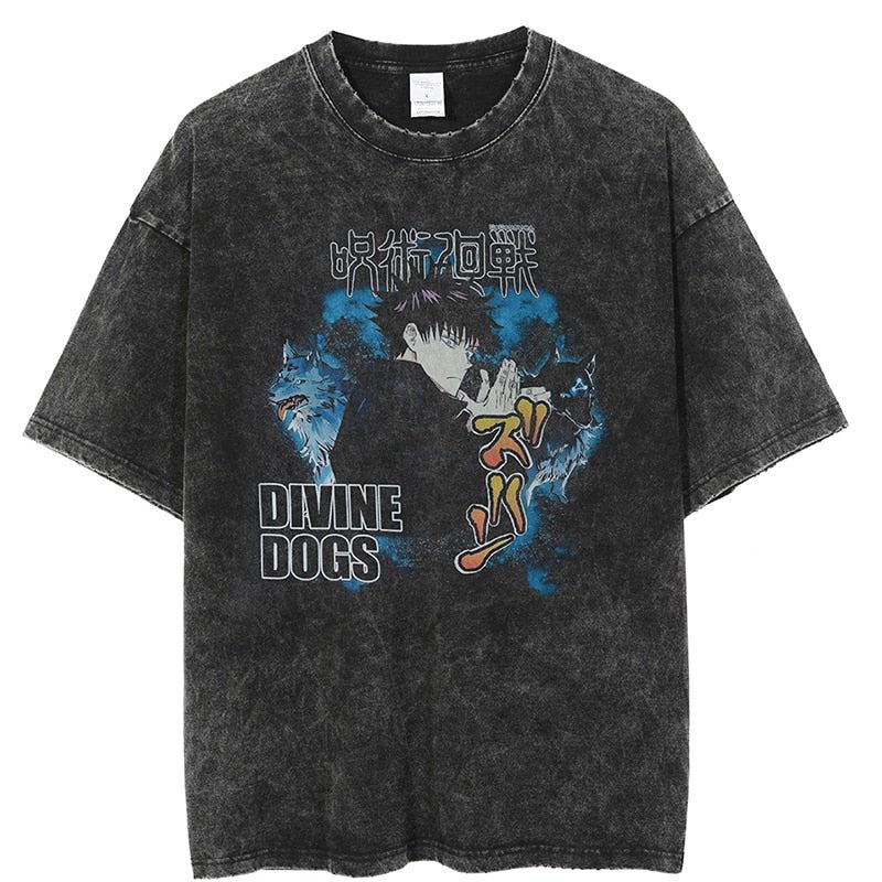 Megumi Chiens Divins Attaque Vintage Shirt
