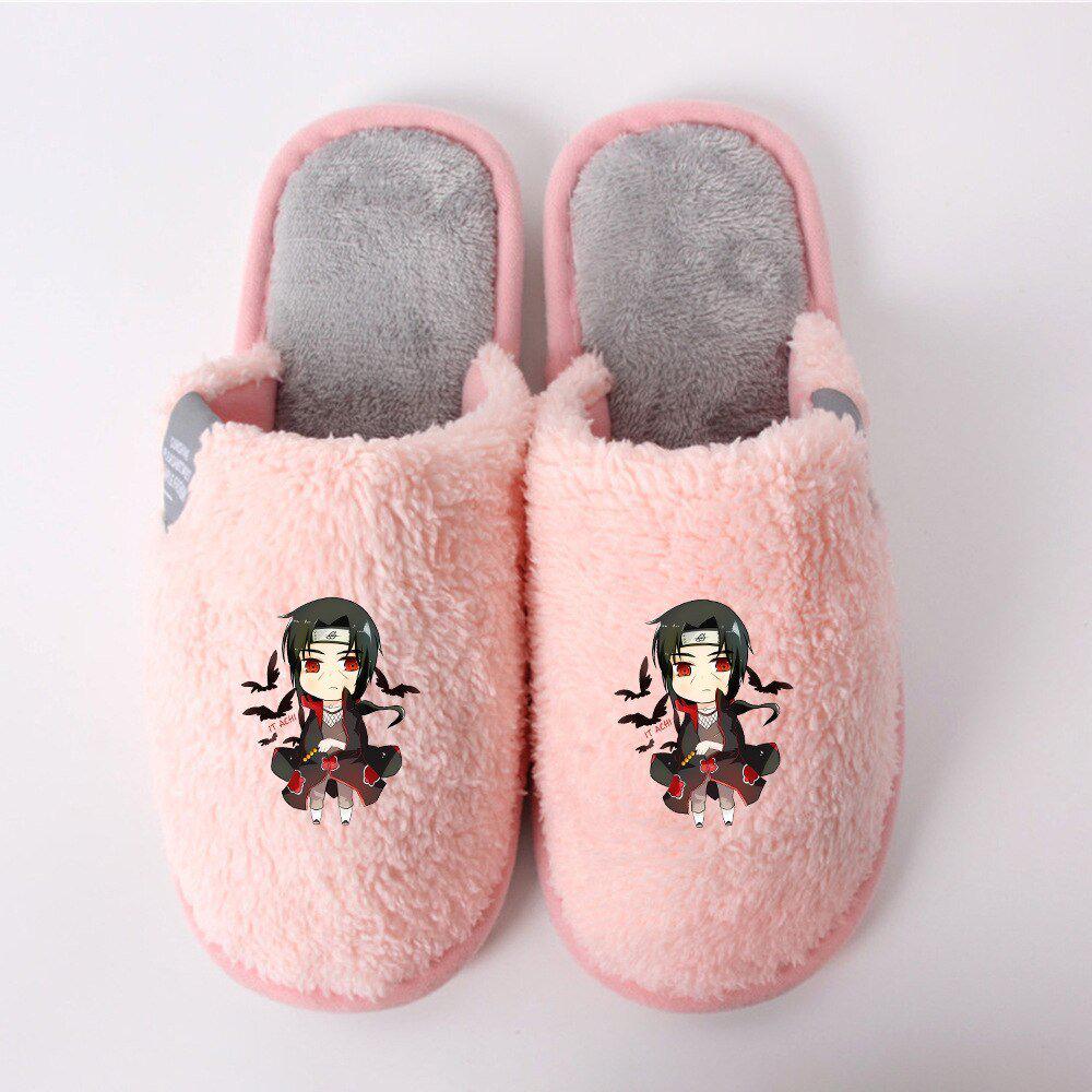Naruto Itachi Chaussons Chauds Anime