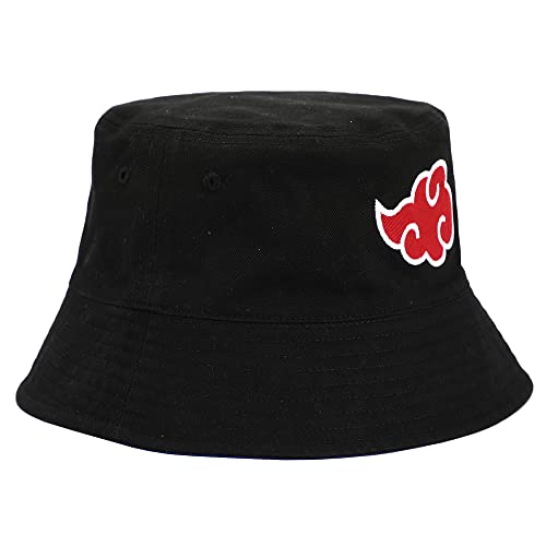 Bob Réversible Naruto Akatsuki x Konoha Village Caché