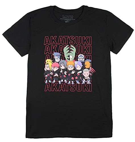T-Shirt Naruto Shippuden Chibi Akatsuki - Membres Criminels