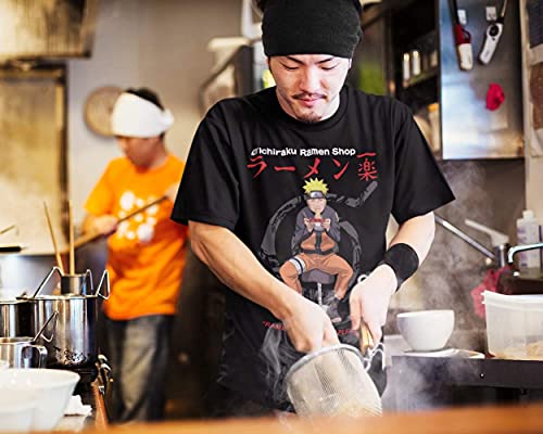 Naruto Shippuden Ramen Eating Shirt-2