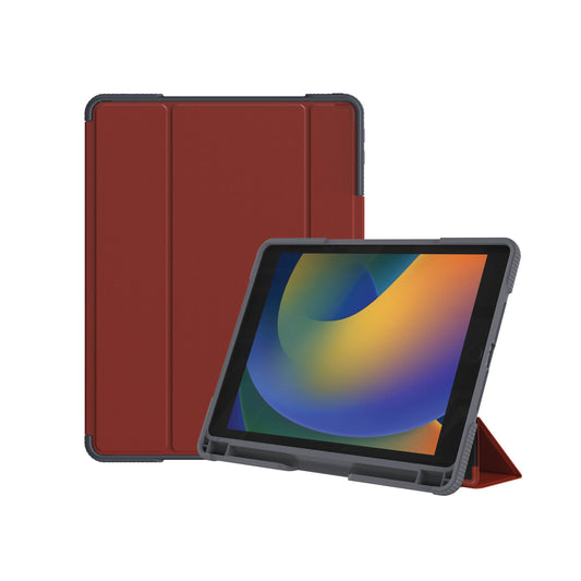 Folio Academy iPad 10.2 (7/8/9th gen) Rouge Polybag-0