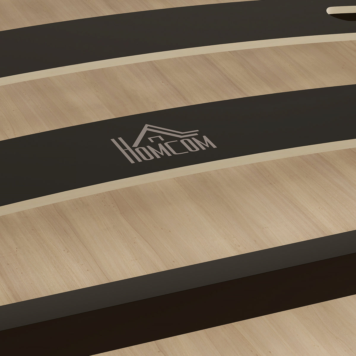 Bettgestell 160 x 200 cm, Doppelbett mit Lattenrost aus Massivholz und Fußteil, mit Stauraum darunter, schwarz