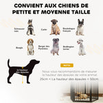 Parc pour chien, parc pour animaux, 5 panneaux, clôture portable pliable, sécurisé, noir