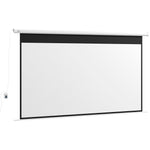 Écran de projection motorisé 120 pouces, 16:9 4K HD, fixation mural ou plafond avec télécommande, 293,5L x 8l x 176H cm