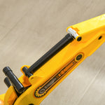 Porteur Enfant tractopelle 18-48 Mois Coffre klaxon Fonction pivotante Jaune