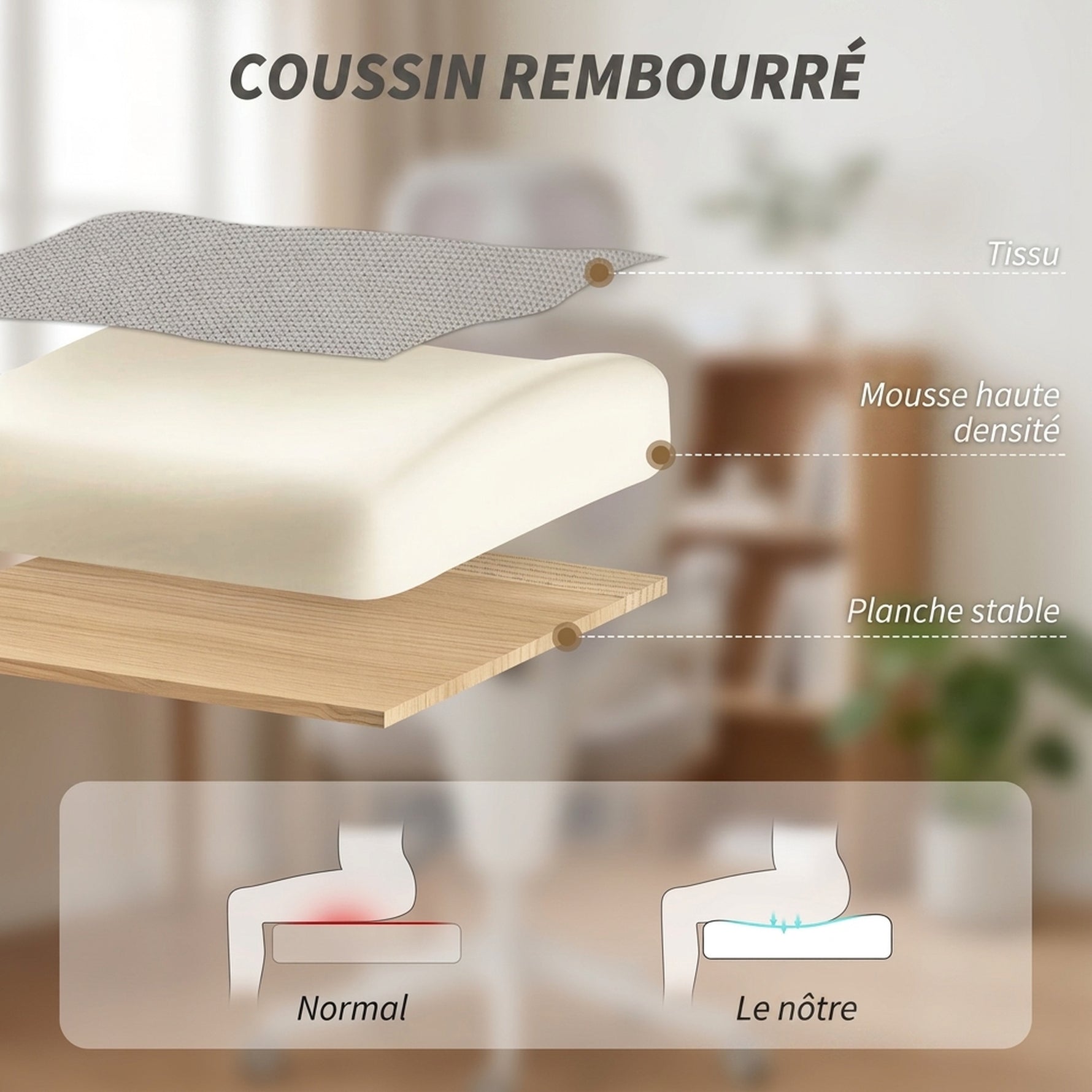 Chaise Bureau Ergonomique avec Appui-Tête Réglable, Fauteuil de Bureau Inclinable en Maille, Dossier Séparé, Gris